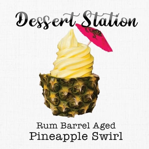 Dessert Station: Rum Barrel Aged Pineapple Swirl