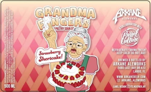 Grandma Fingers: Strawberry Shortcake
