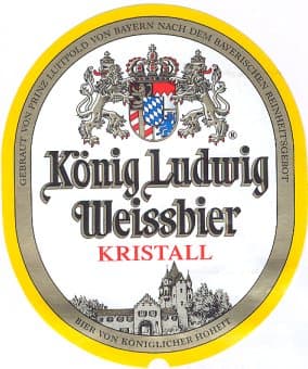 König Ludwig Weissbier Kristall