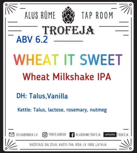 WHEAT IT SWEET