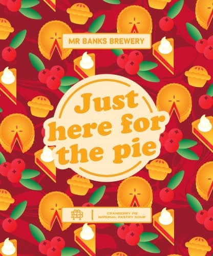 JUST HERE FOR THE PIE - CRANBERRY PIE