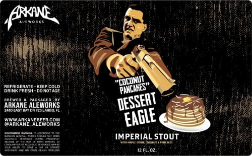 Dessert Eagle (Coconut Pancakes)