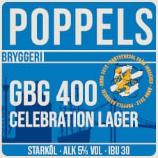 GBG 400 Celebration Lager