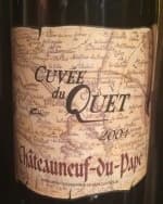 Cuvée du Quet Châteauneuf-du-Pape