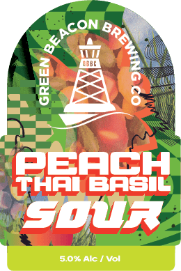 Peach Thai Basil Sour