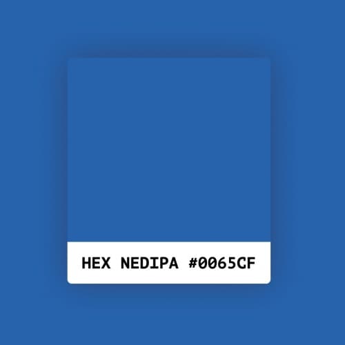 HEX NEDIPA #0065CF