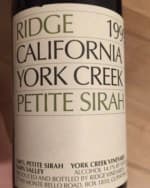 York Creek Petite Sirah