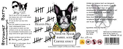 Stoute Sjaak Barrel Aged Coffee Stout