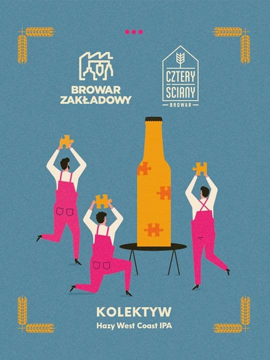 Kolektyw x Cztery Ściany - Hazy West Coast IPA