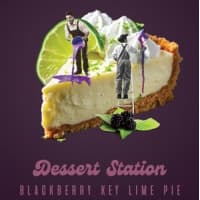 Dessert Station: Blackberry Key Lime Pie
