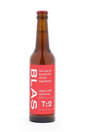 T:2 Gose Sour Ale Brewed With Salt And Lingonberries.