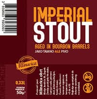 Imperial Stout Bourbon Barrel Aged