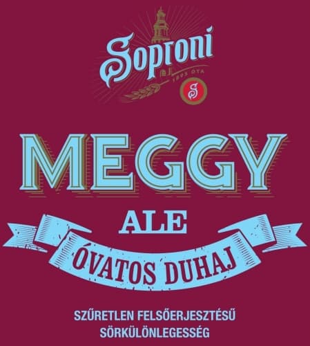 Soproni Óvatos Duhaj Meggy Ale