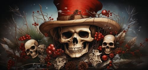 Skull Christmas
