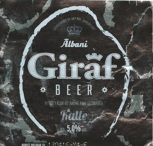 Giraf Beer Kalle