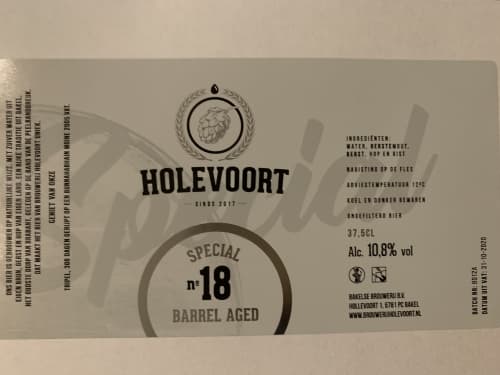 Special Nr. 18 Barrel Aged