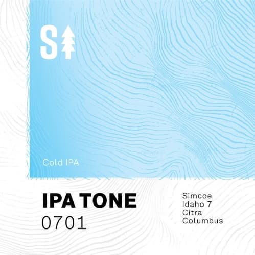 IPA TONE 0701 (Cold IPA: Simcoe, Idaho 7, Citra, Columbus)