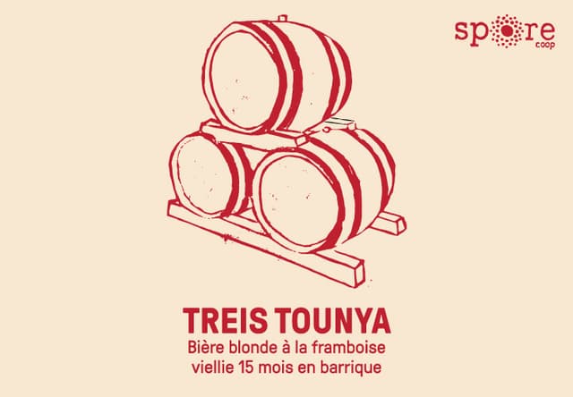 Treis Tounya Framboise