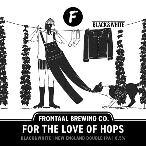 For the Love of Hops 'Black & White'