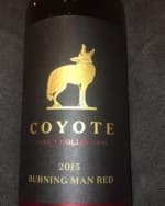 Coyote Burning Man Red