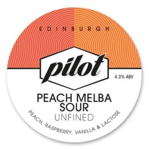 Peach Melba Sour