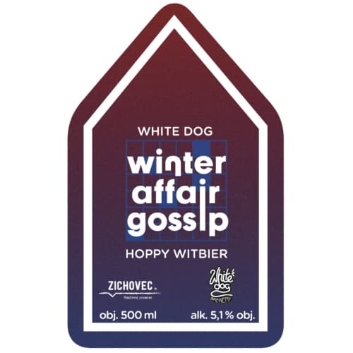 Winter Affair Gossip: White Dog