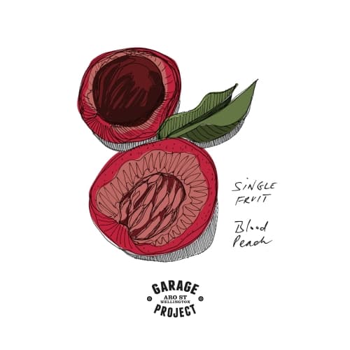 Single Fruit - Blood Peach