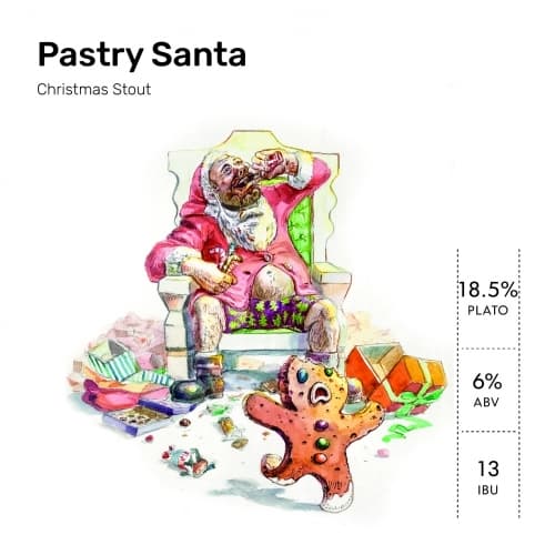 Pastry Santa
