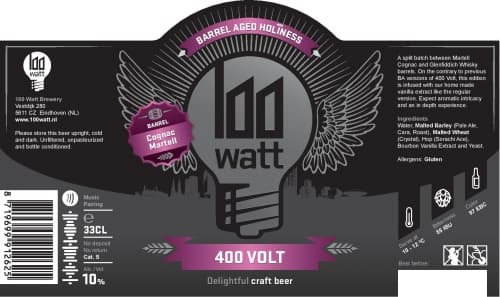400 Volt BA Cognac Martell