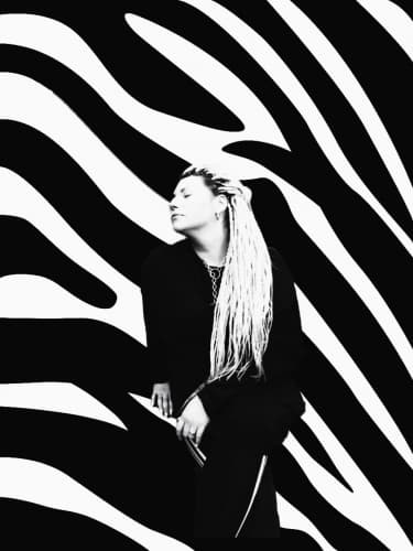Mother In Black And White!