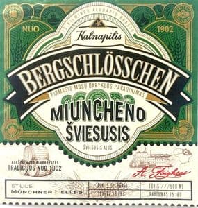Bergschlosschen Miuncheno Šviesusis