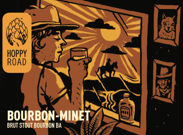 Bourbon-Minet Brut Stout Bourbon BA