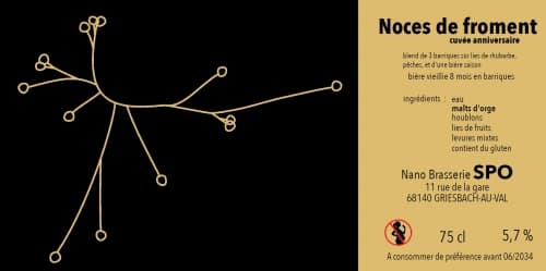 Noces De Froment - Cuvée Anniversaire