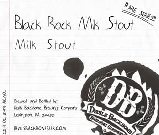 Black Rock Milk Stout