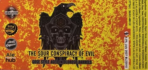 The Sour Conspirancy of Evil - Oloroso Barrel Aged Gose