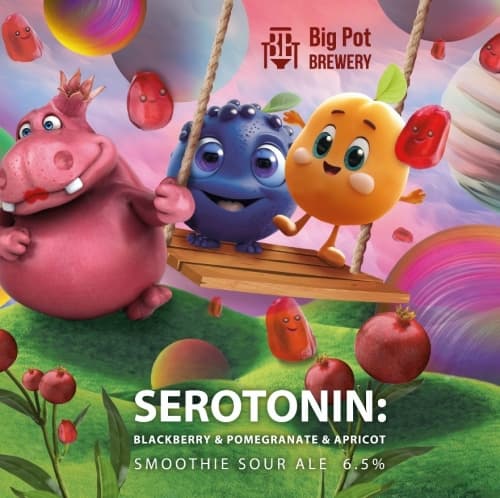 Serotonin: Blackberry & Pomegranate & Apricot