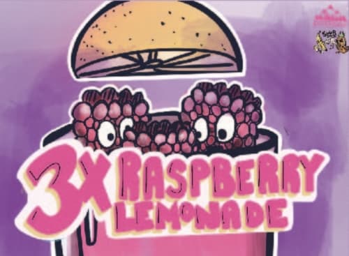 3x Raspberry Lemonade