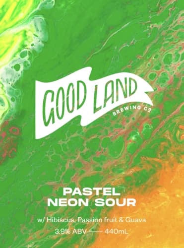 Pastel Neon Sour - w/hibiscus, passionfruit & guava