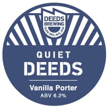Quiet Deeds Vanilla Porter