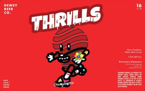 Thrills - Cherry Raspberry Choc Candy Black Currant