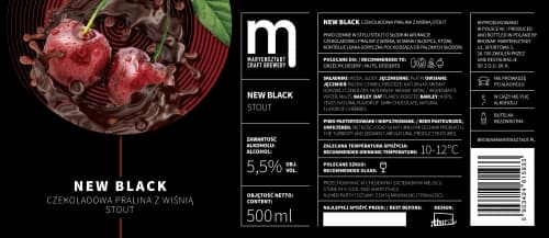 New Black Czekoladowa Pralina Z Wiśnią