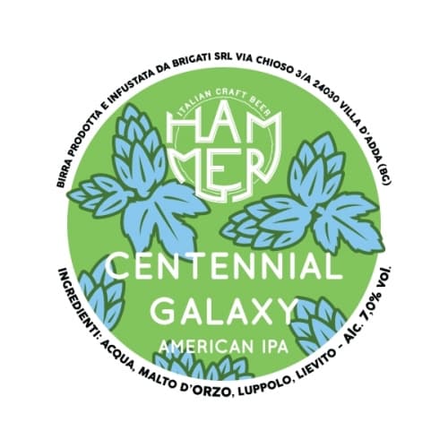 American IPA Centennial-Galaxy