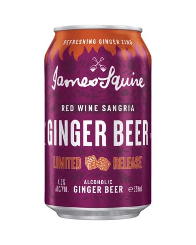 James Squire Red Wine Sangria Ginger Beer