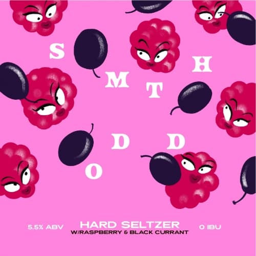 Smth Odd: Hard Seltzer w/ Raspberry & Black Currant