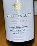 Artisan Range Casey’s Ridge Syrah