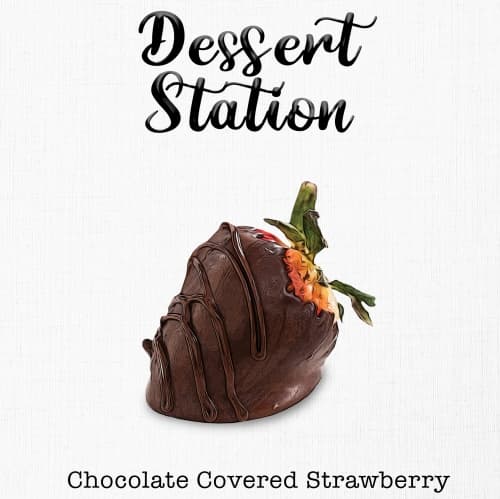 Dessert Station: Chocolate Covered Strawberry