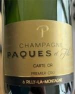 Carte Or Champagne Premier Cru