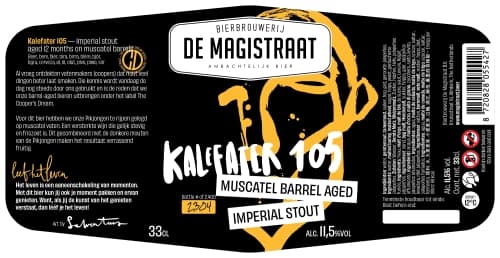 Kalefater 105 - Muscatel barrel aged Imperial Stout