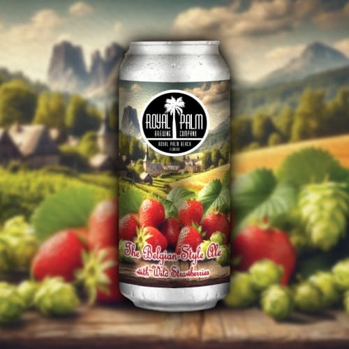The Belgian-Style Ale with Wild Strawberries & Hibiscus