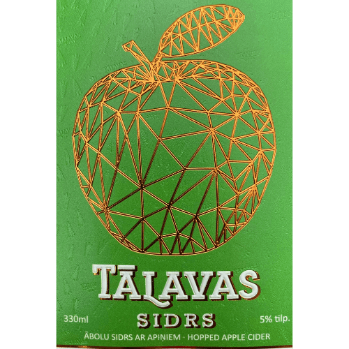 Ābolu sidrs ar apiņiem | Apple cider with hops (0.33L Blend)